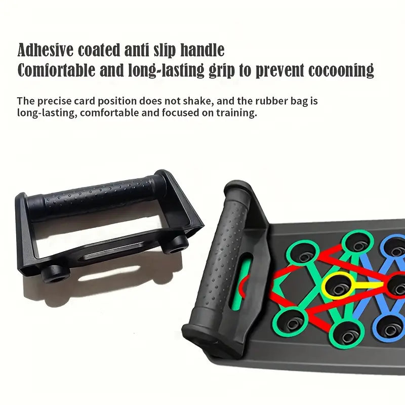 Multifunctional Home Gym Equipment - Ergonomic Push-Up Training Board