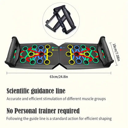 Multifunctional Home Gym Equipment - Ergonomic Push-Up Training Board