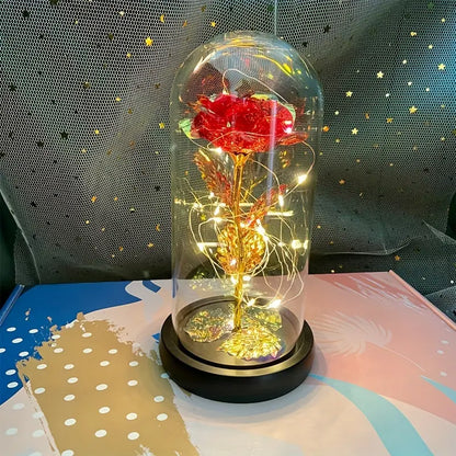 Galaxy Roses - rose of love Pink Shiny Butterfly Rose Flower