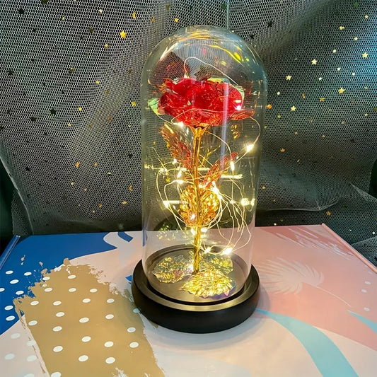 Galaxy Roses - rose of love Pink Shiny Butterfly Rose Flower